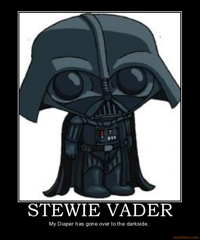 stewie vader star wars family guy vader stewie funny blue ha demotivational poster 1234943318 [Jedi] Star Wars   Binary Suns (Coyote Kisses Remix) 